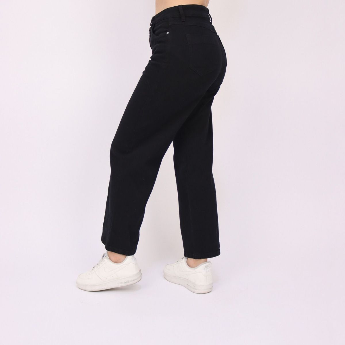 KAYRA POBLET - Jean Wide Leg Tiro Alto Mujer Kayra Poblet