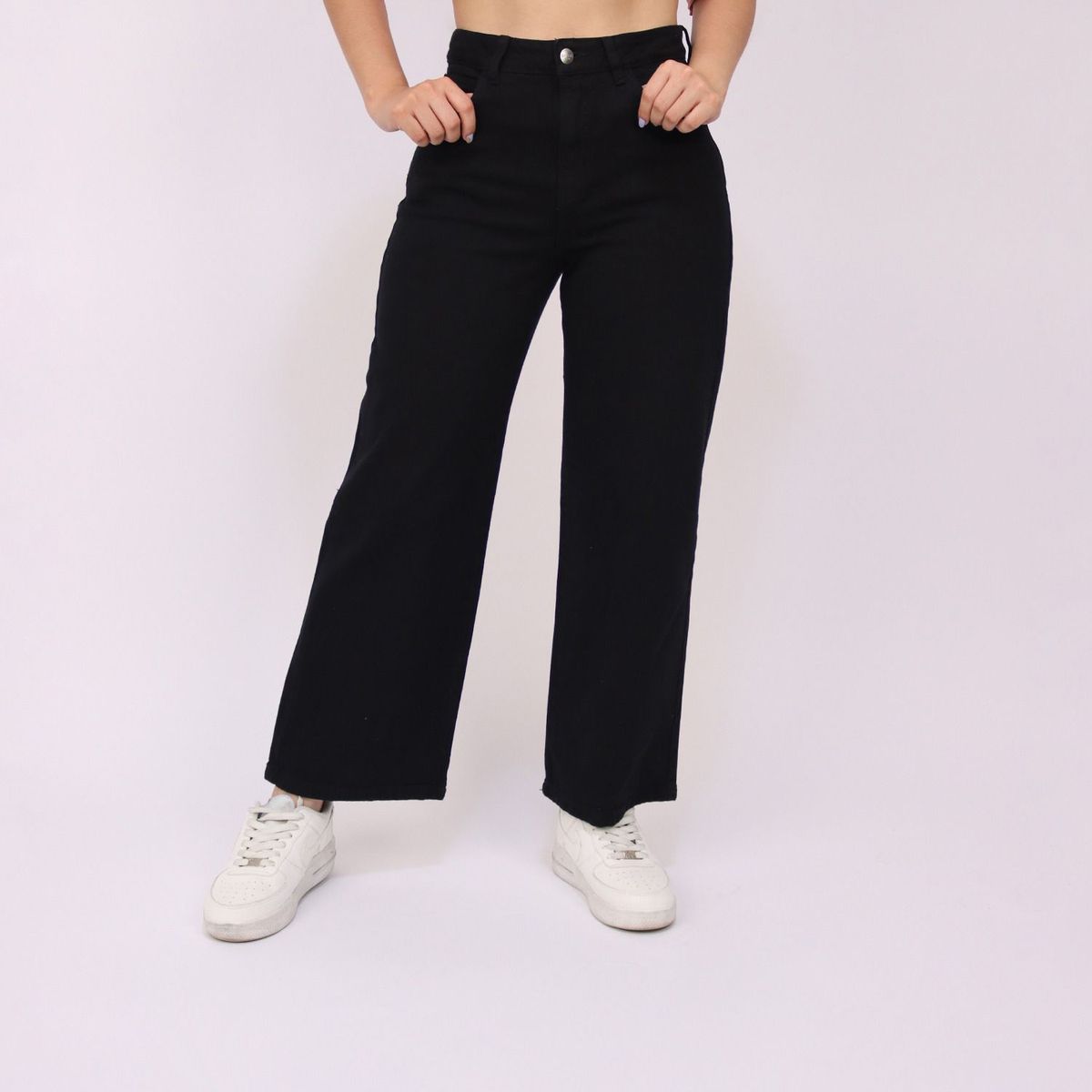 KAYRA POBLET - Jean Wide Leg Tiro Alto Mujer Kayra Poblet