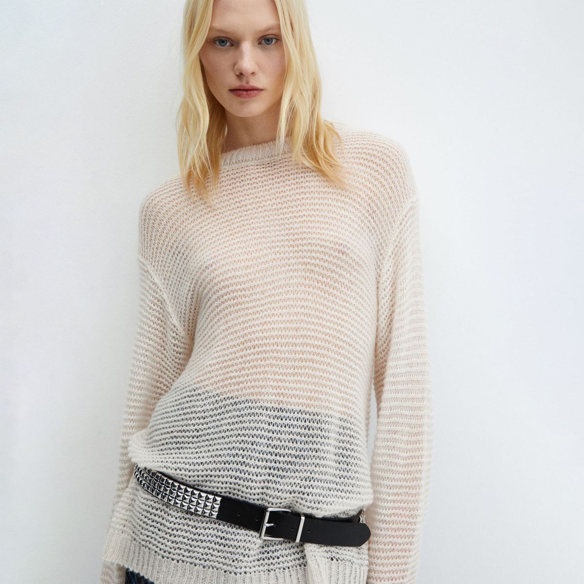 MANGO - Chompa Casual Mujer Mango