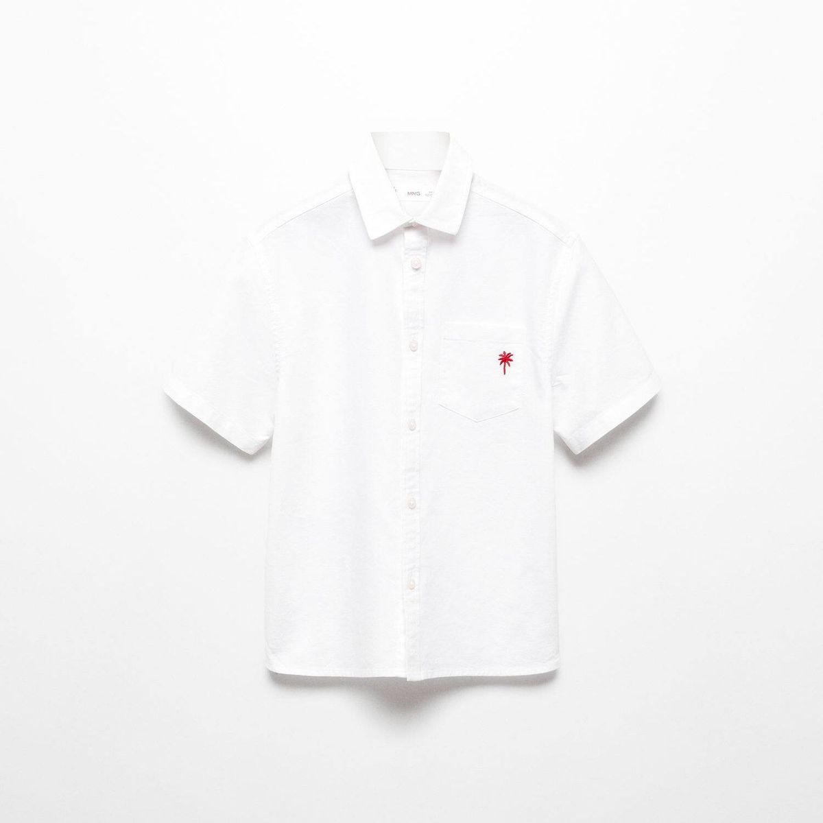 MANGO KIDS - Camisa Niño Algodón Mango Kids