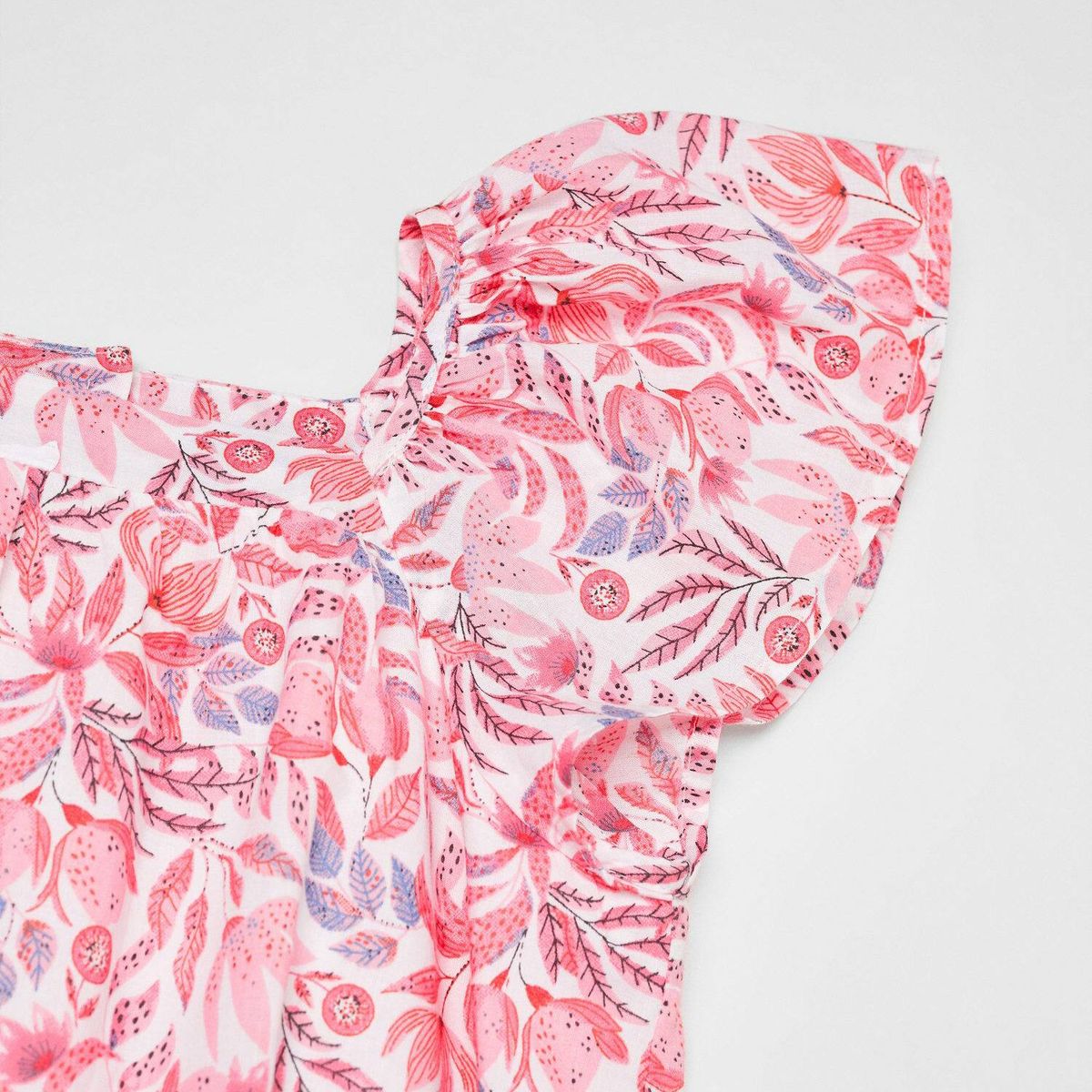 MANGO KIDS - Vestido Niña Algodón Mango Kids