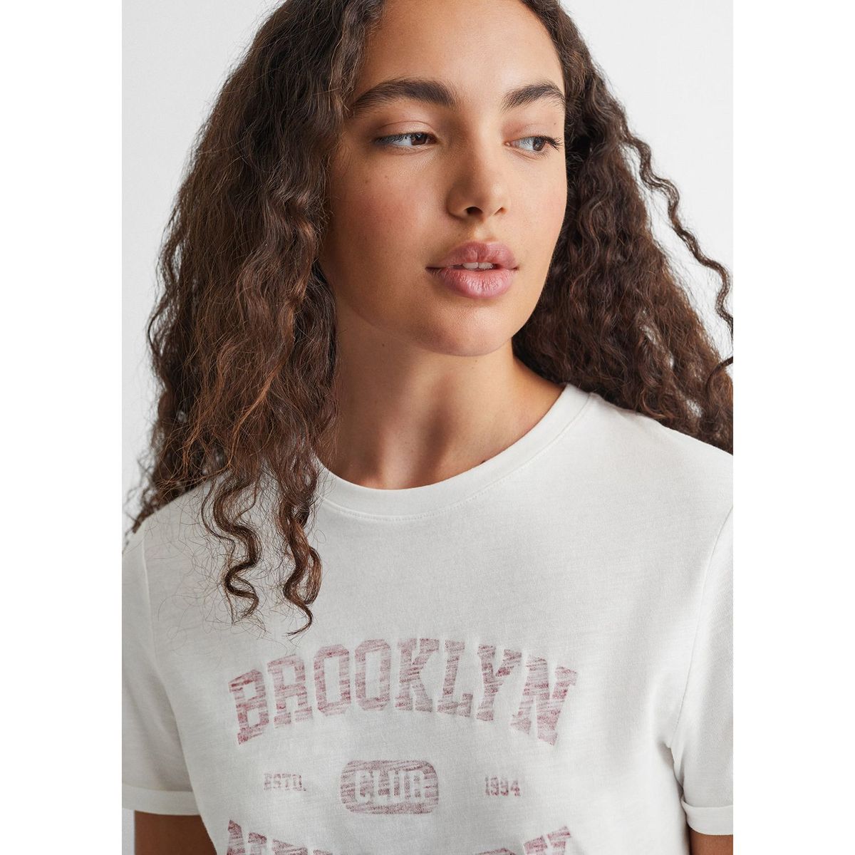 MANGO TEEN - Polo 100% Algodón Mujer Mango Teen