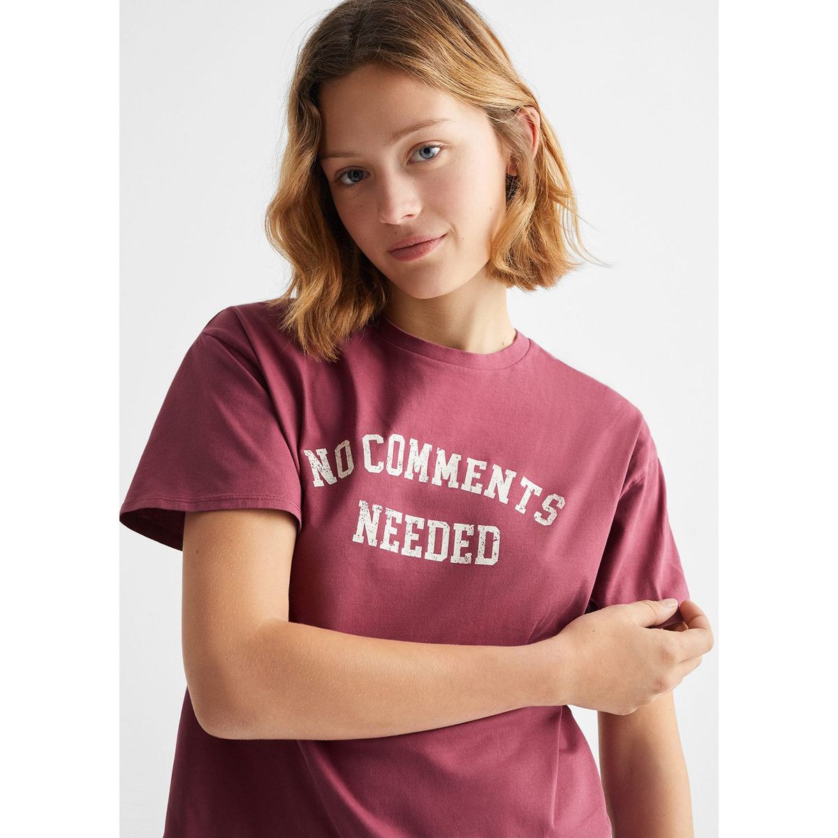 MANGO TEEN - Polo 100% Algodón Mujer Mango Teen