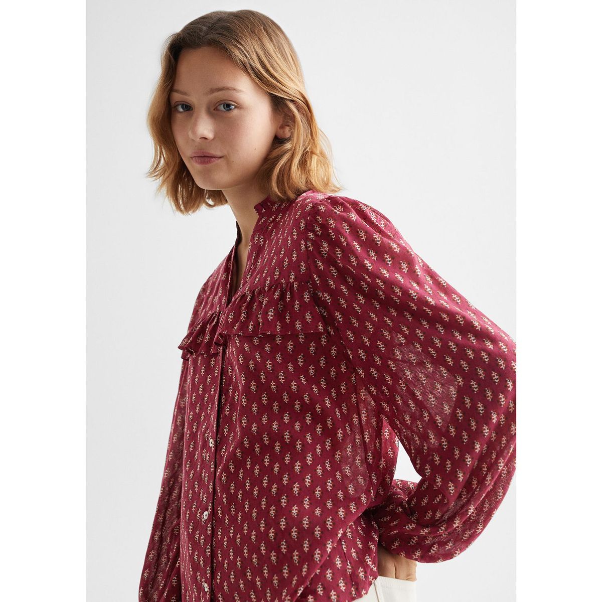 MANGO TEEN - Blusa Mujer Mango Teen