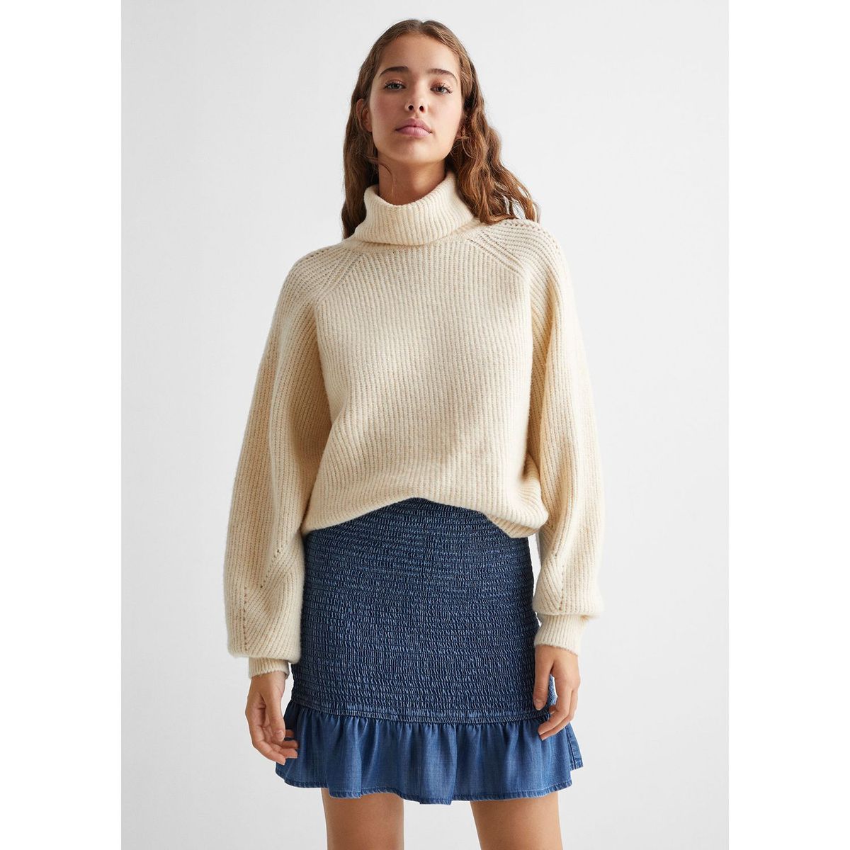 MANGO TEEN - Falda Mujer Mango Teen