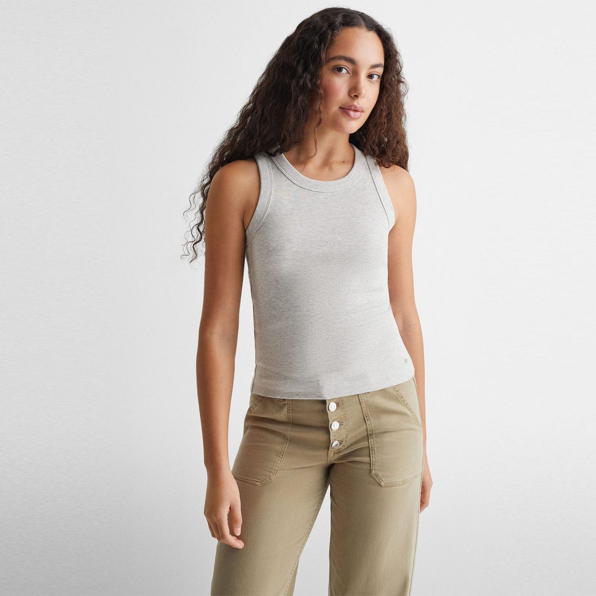 MANGO TEEN - Polo Algodón Mujer Mango Teen