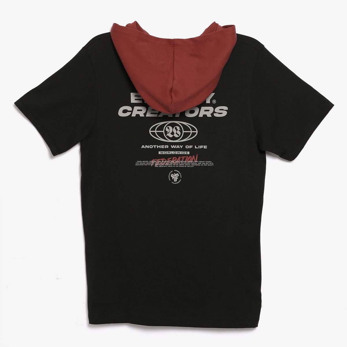 FEDERATION - Polo Con Capucha Niño Manga Corta Algodón Federation