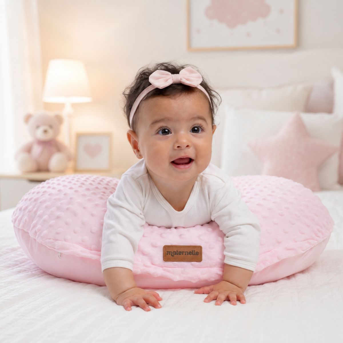 MATERNELLE - Almohada de Lactancia 5 en 1 Plush