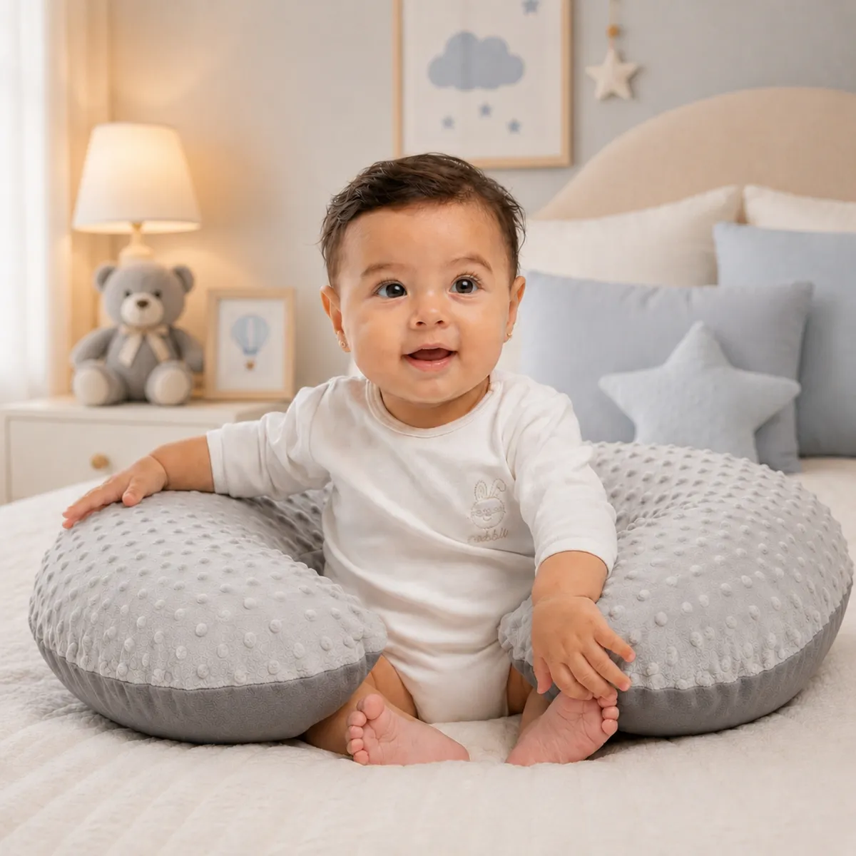 MATERNELLE - Almohada de Lactancia 5 en 1 Plush