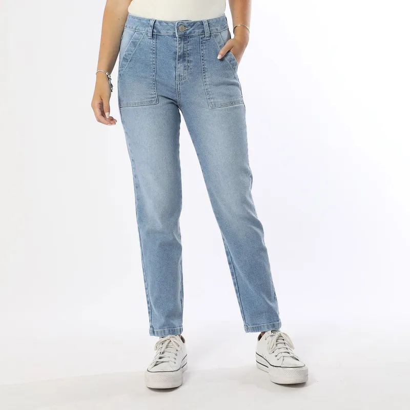 AMERICAN ABBEY - Jean Algodón Mujer American Abbey