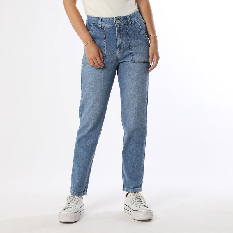 AMERICAN ABBEY - Jean Algodón Mujer American Abbey