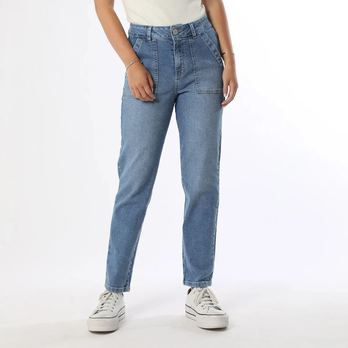 AMERICAN ABBEY - Jean Algodón Mujer American Abbey