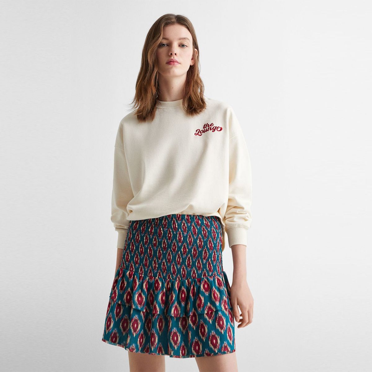 MANGO TEEN - Falda Casual Mujer Mango Teen