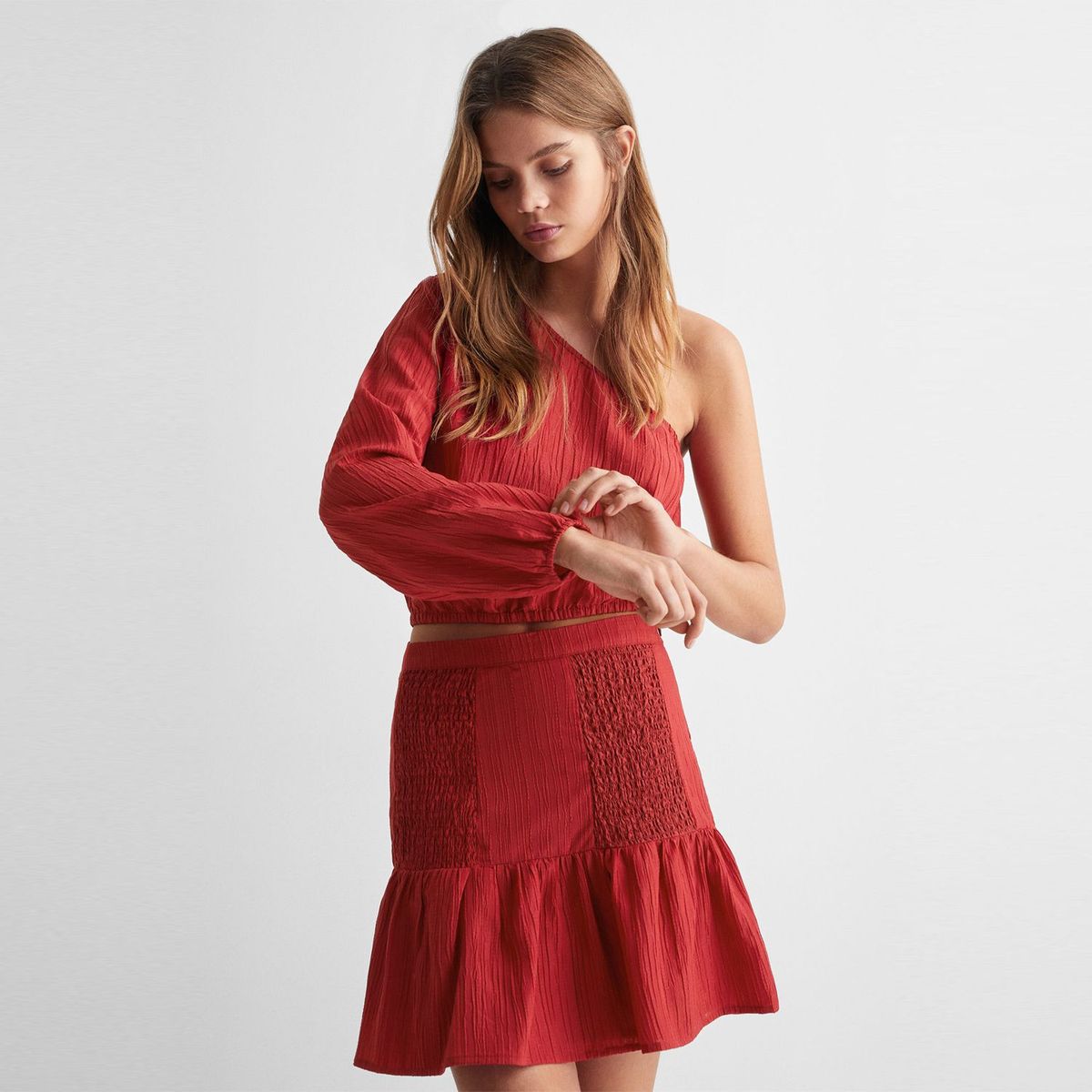 MANGO TEEN - Blusa Casual Mujer Mango Teen