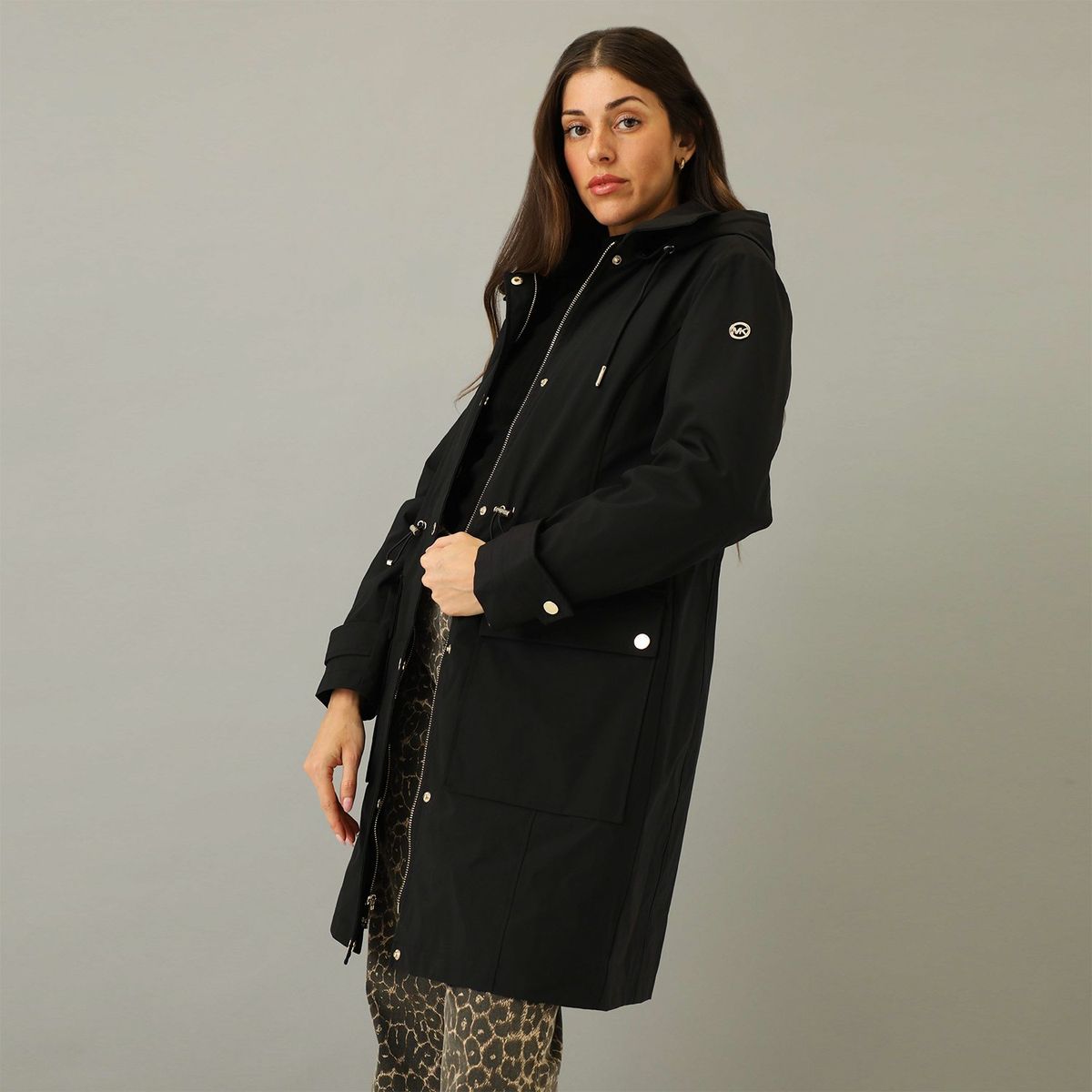 MICHAEL KORS - Casaca Impermeable Michael Kors