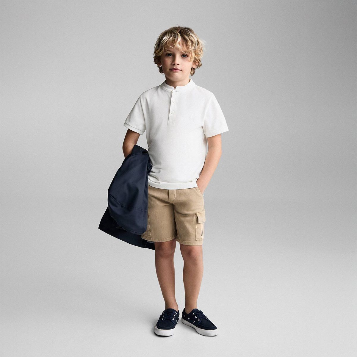 MANGO KIDS - Polo Niño Manga Corta Algodón Mango Kids