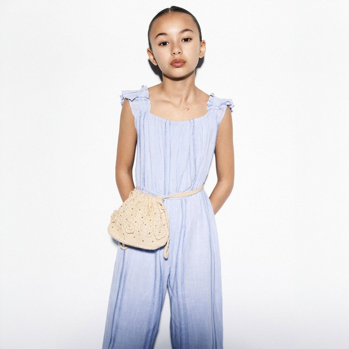 MANGO KIDS - Bolso Crochet Mango Kids