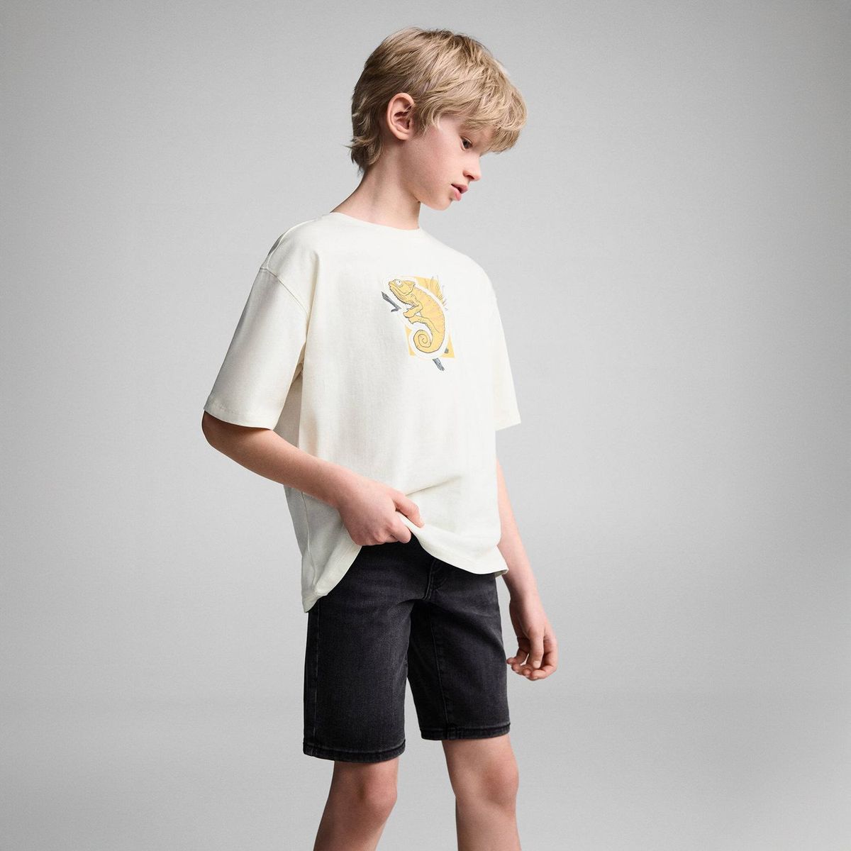 MANGO KIDS - Bermuda Niño Algodón Mango Kids