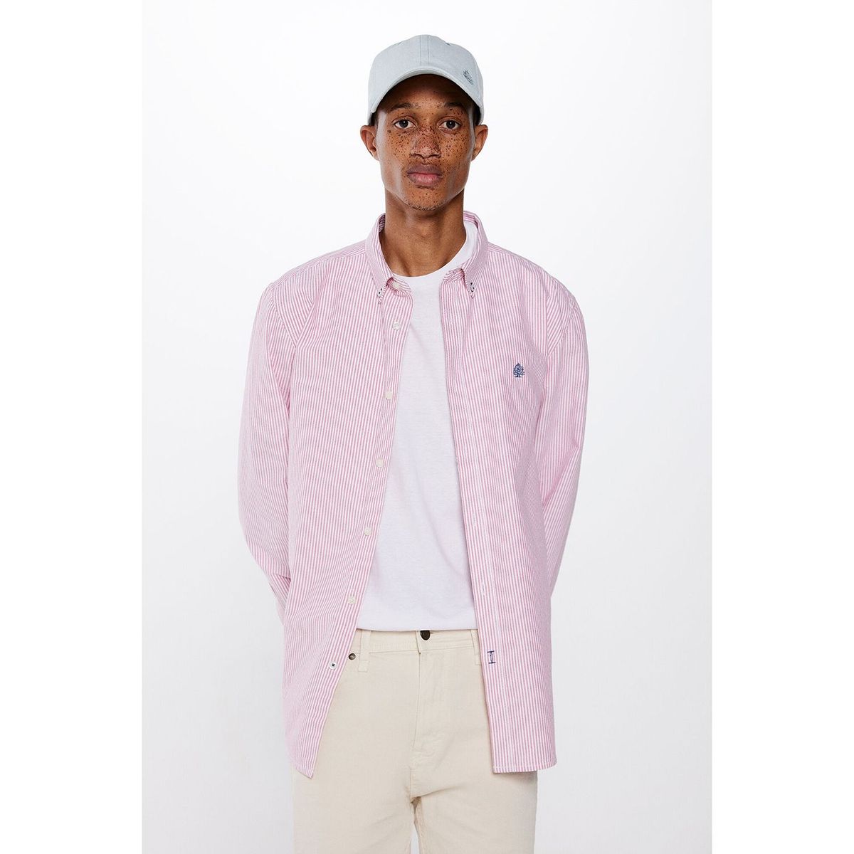 SPRINGFIELD - Camisa Manga Larga 100% Algodón Hombre Springfield