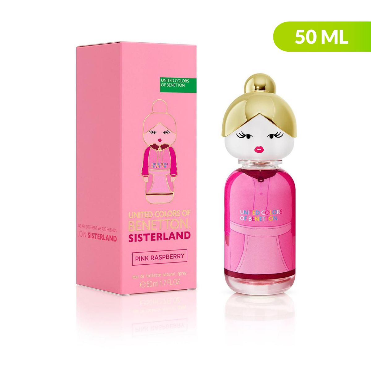 BENETTON - Sisterland Pink Raspberry 50ml Mujer