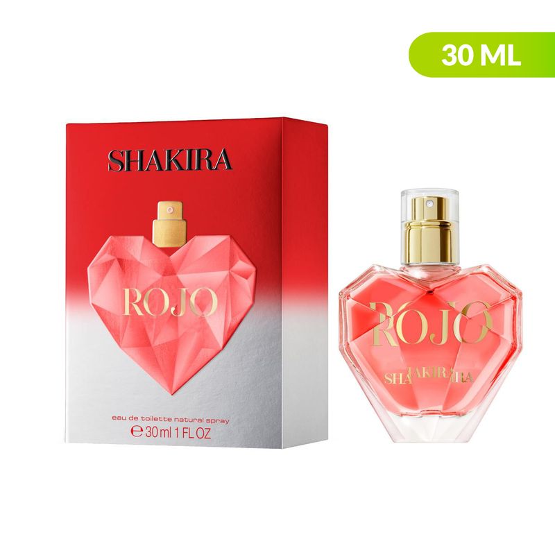 SHAKIRA - On the Go Rojo Eau de Parfum 30ml Shakira Mujer