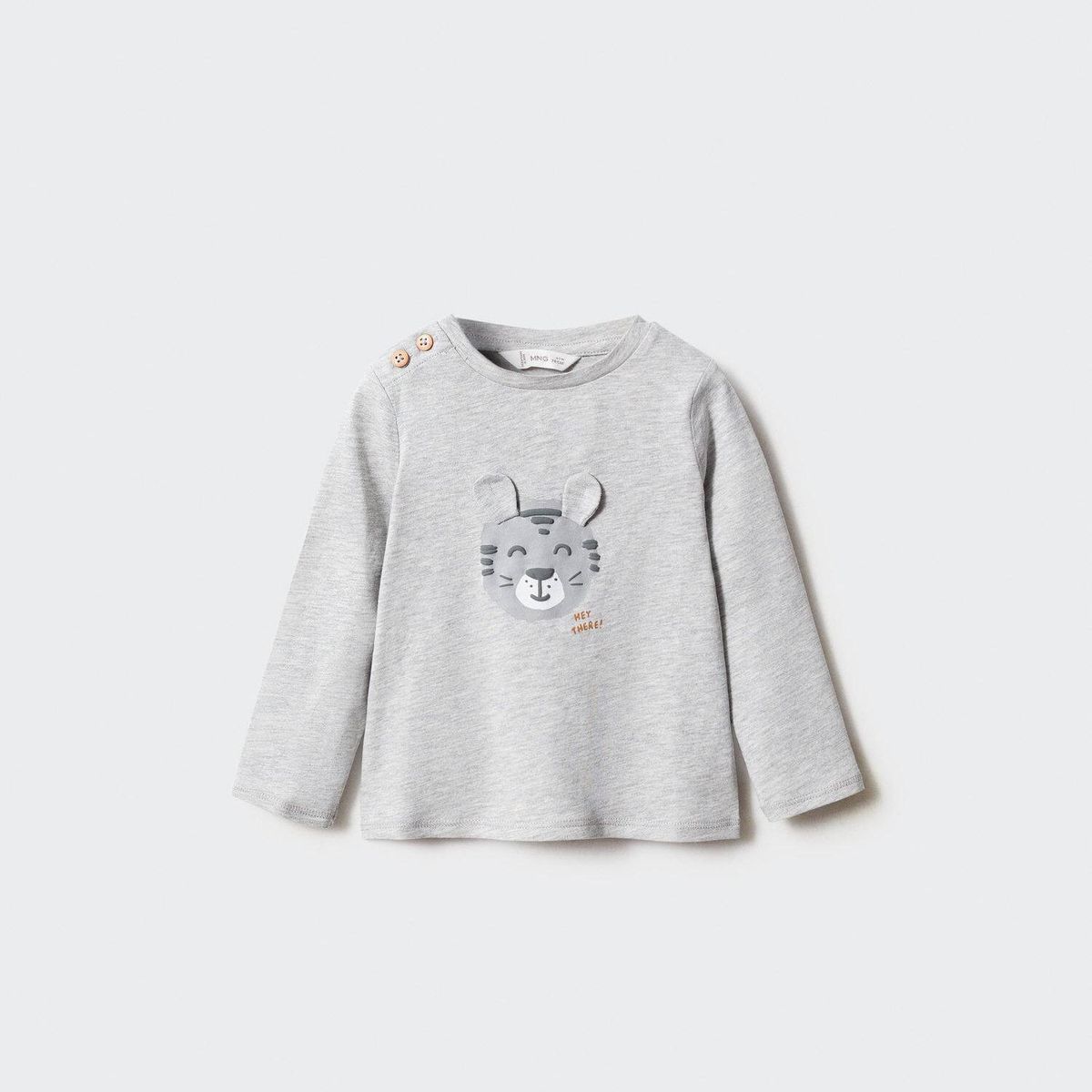 MANGO KIDS - Polo Bebé Niño Manga Larga Algodón Mango Kids