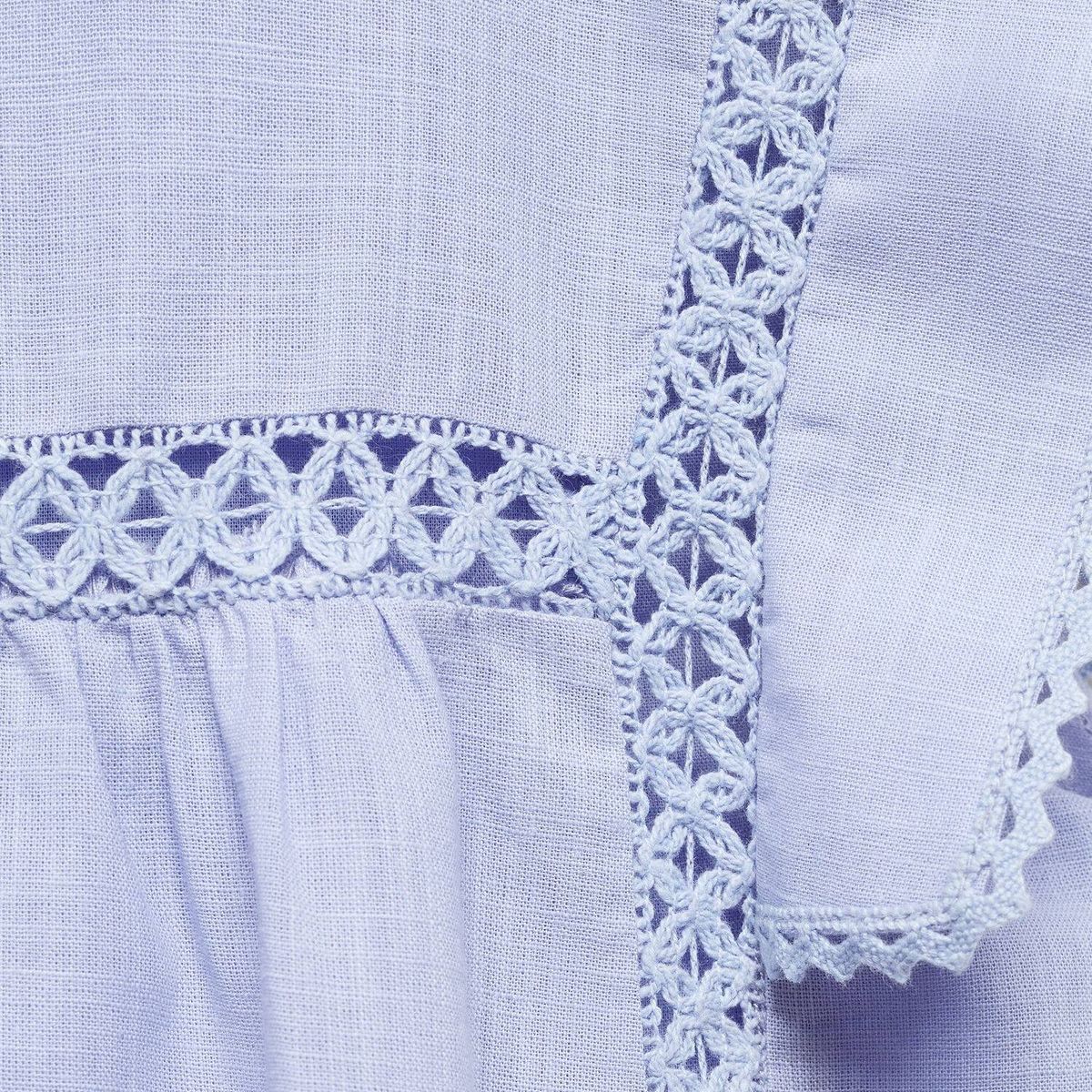 MANGO KIDS - Vestido Bebé Niña Manga Corta Algodón Mango Kids