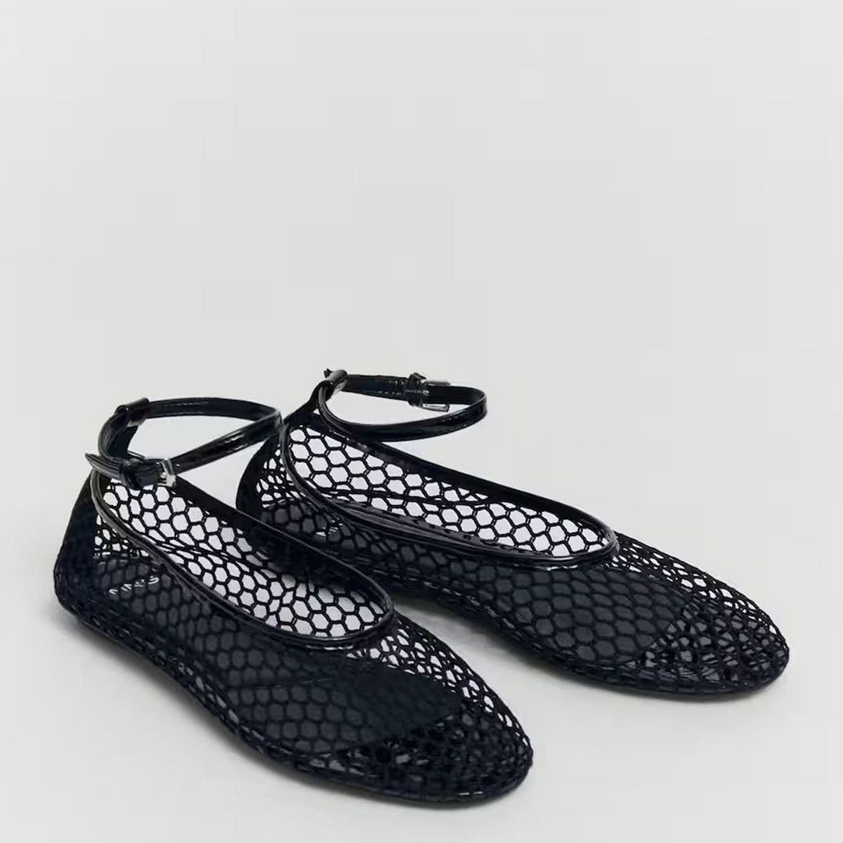 MANGO - Bailarina Mujer Mango Mesh 