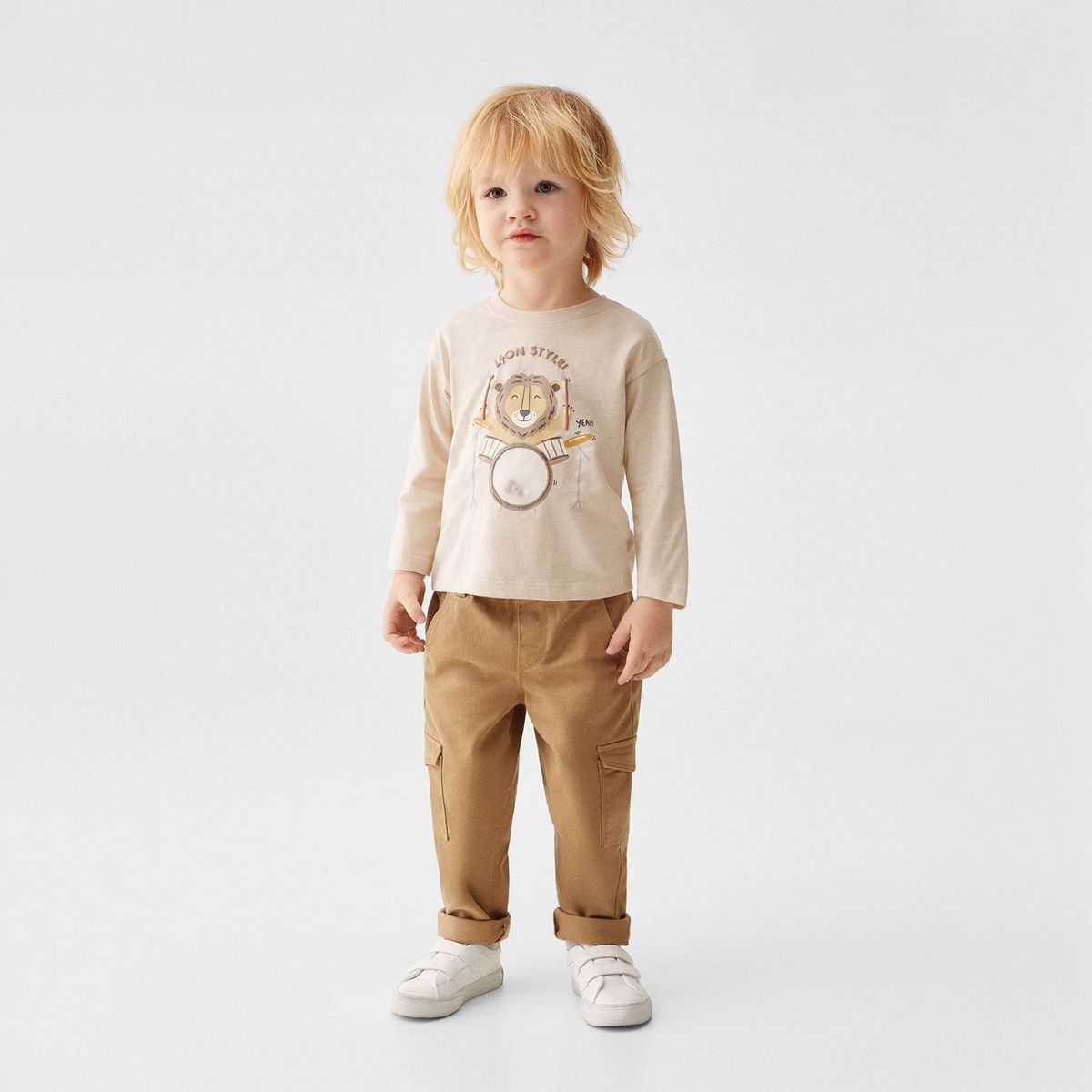 MANGO KIDS - Polo Bebé Niño Manga Larga Algodón Mango Kids
