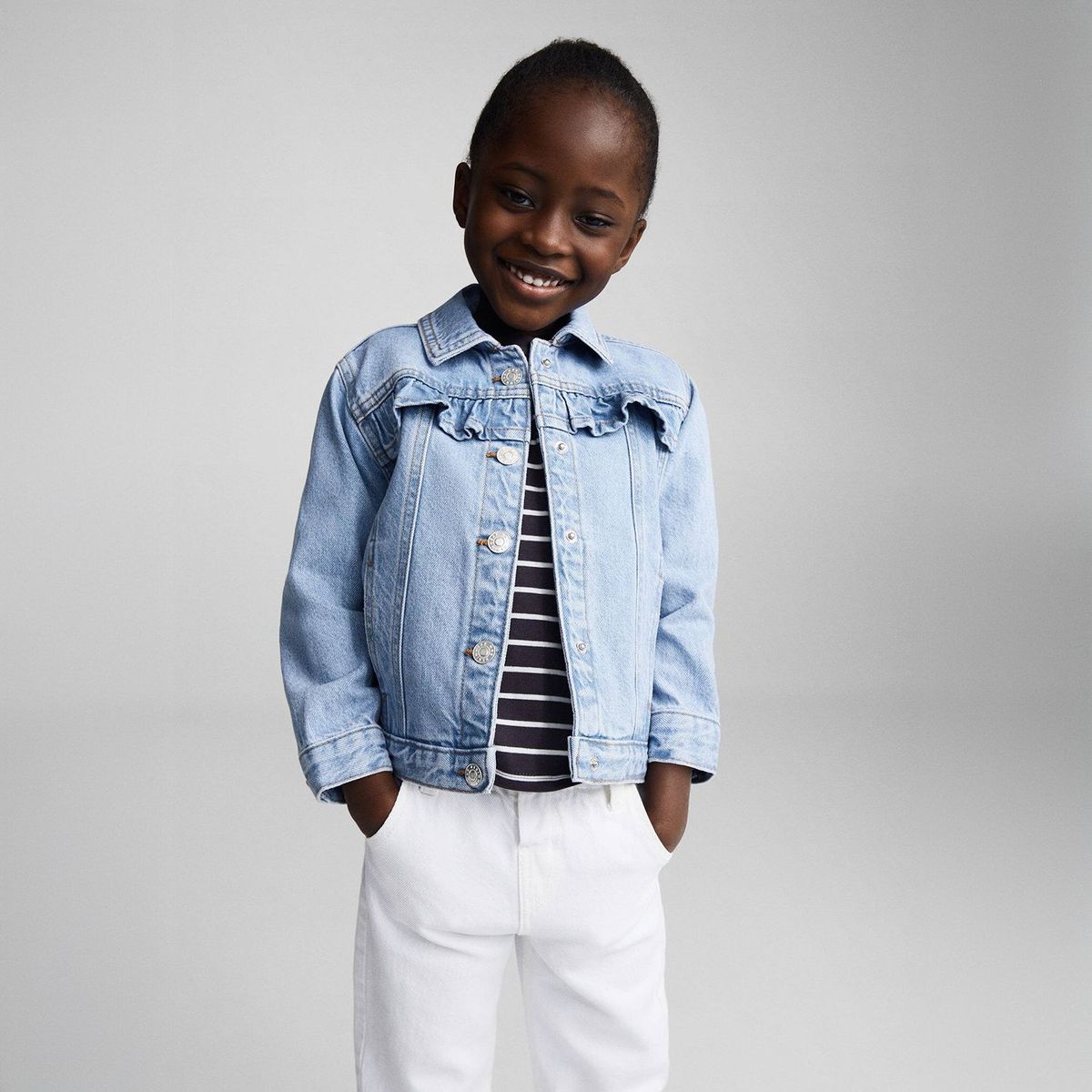 MANGO KIDS - Casaca Bebé Niña Algodón Mango Kids