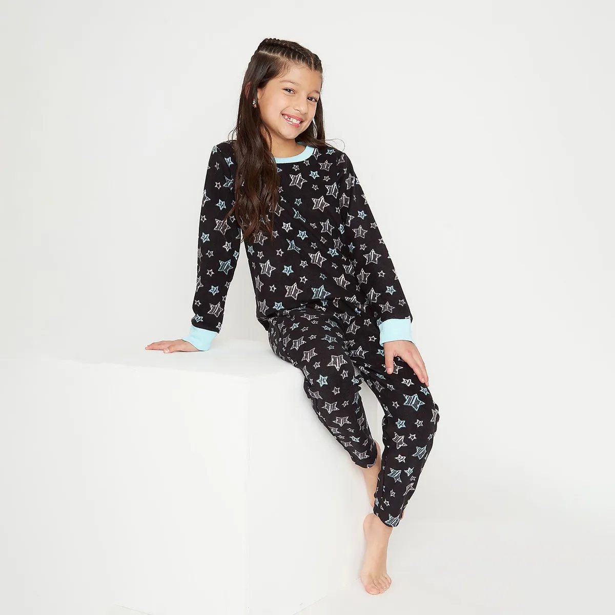 KAYSER - Pijama Niña Manga Larga Polar Kayser