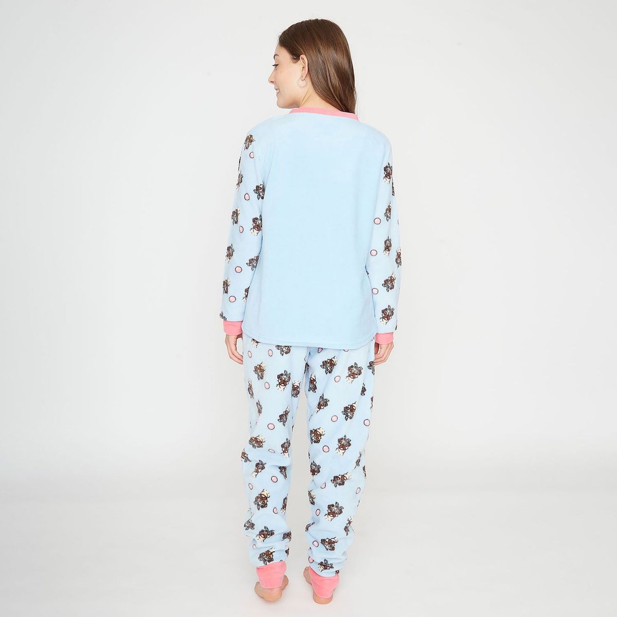 KAYSER - Pijama Niña Manga Larga Polar Kayser