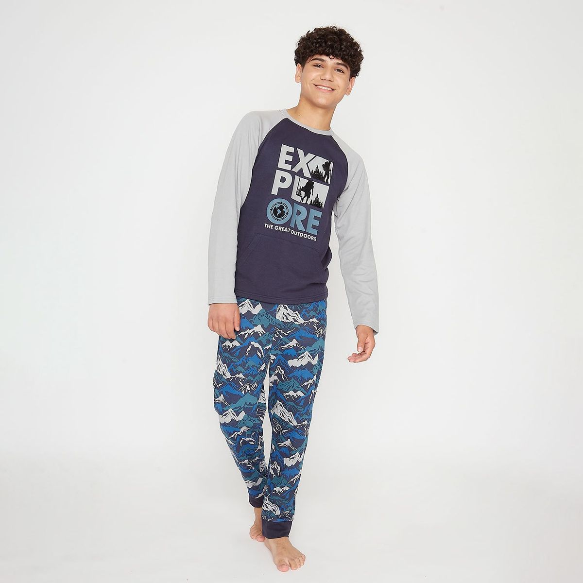 KAYSER - Pijama Niño Manga Larga Algodón Kayser