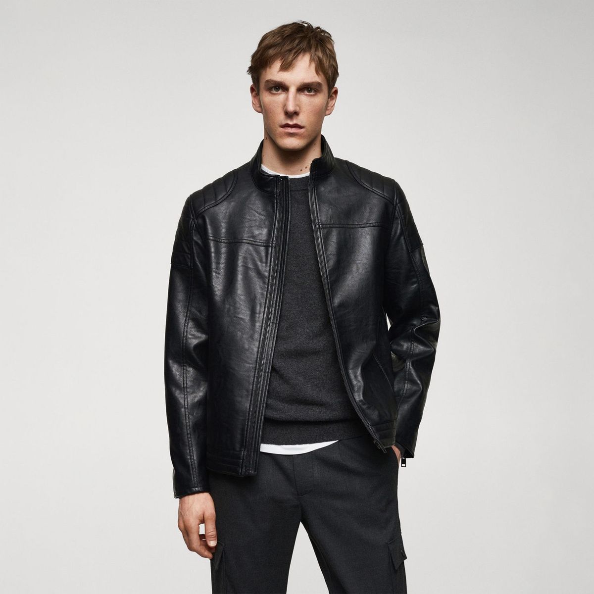 MANGO - Casaca Casual Hombre Mango