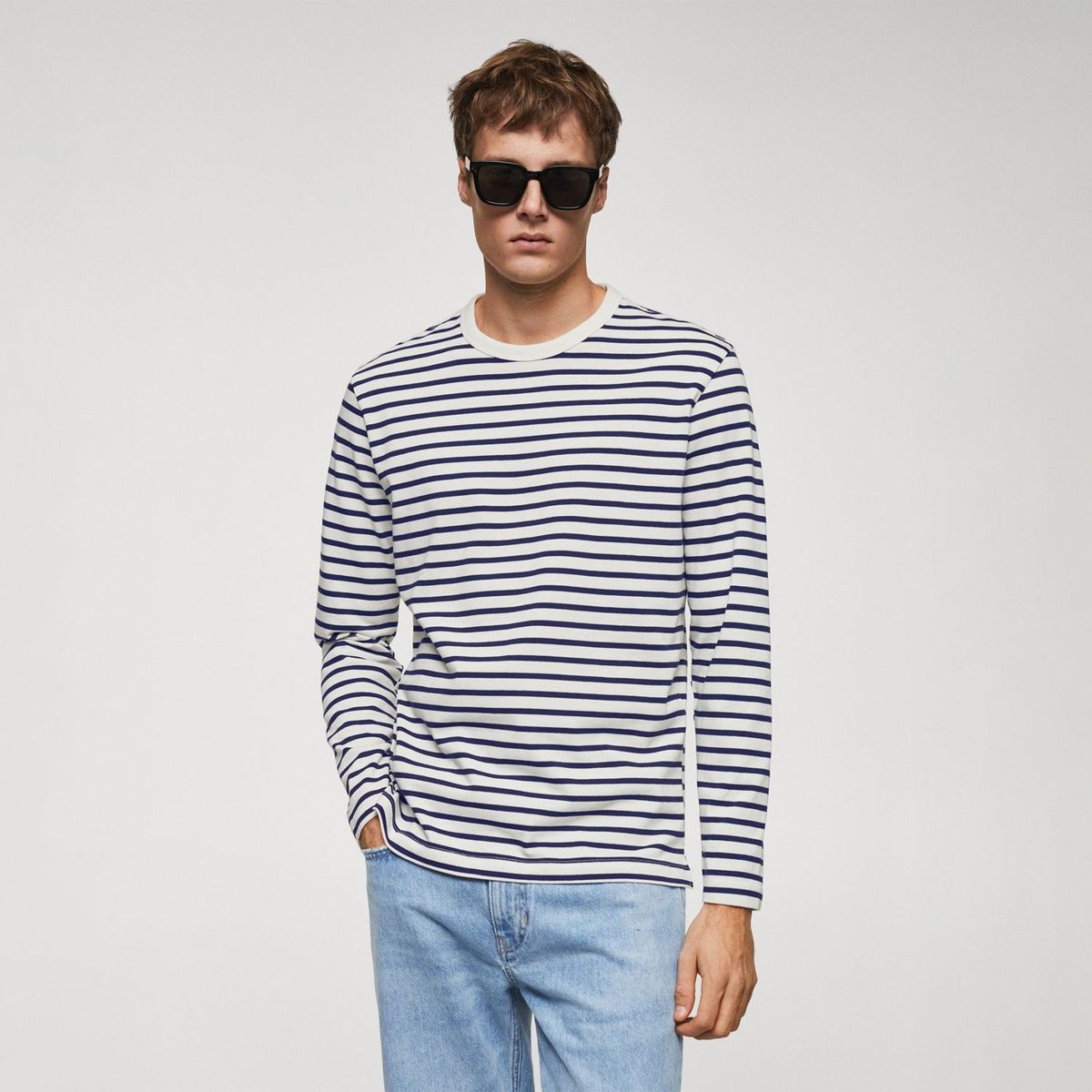 MANGO - Polo 100% Algodón Hombre Mango