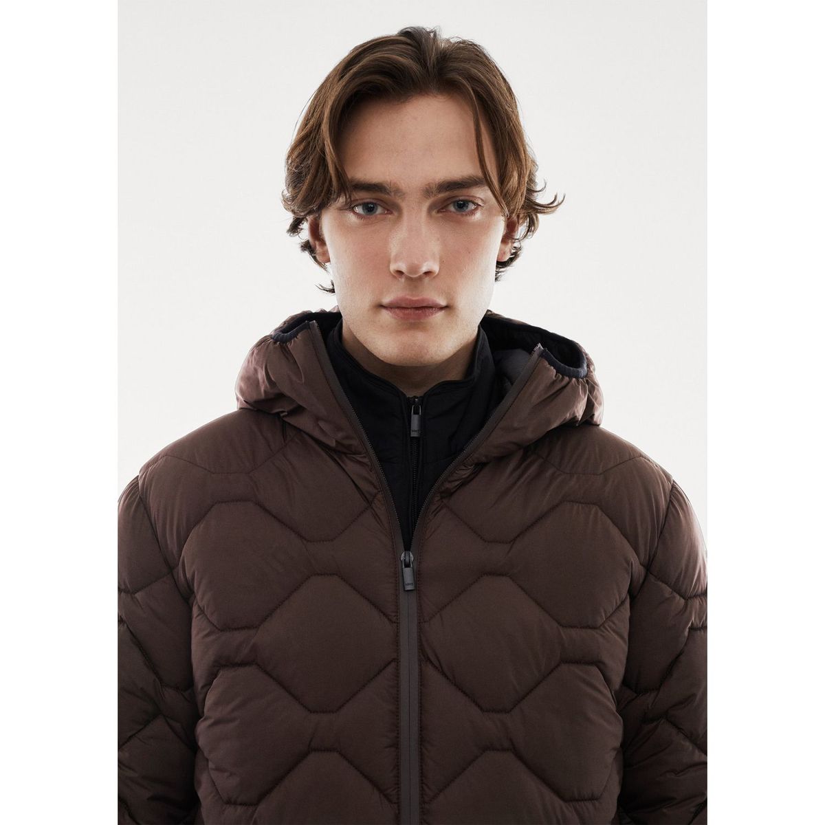 MANGO - Casaca Casual Hombre Mango Termorregulador / Repelente Al Agua