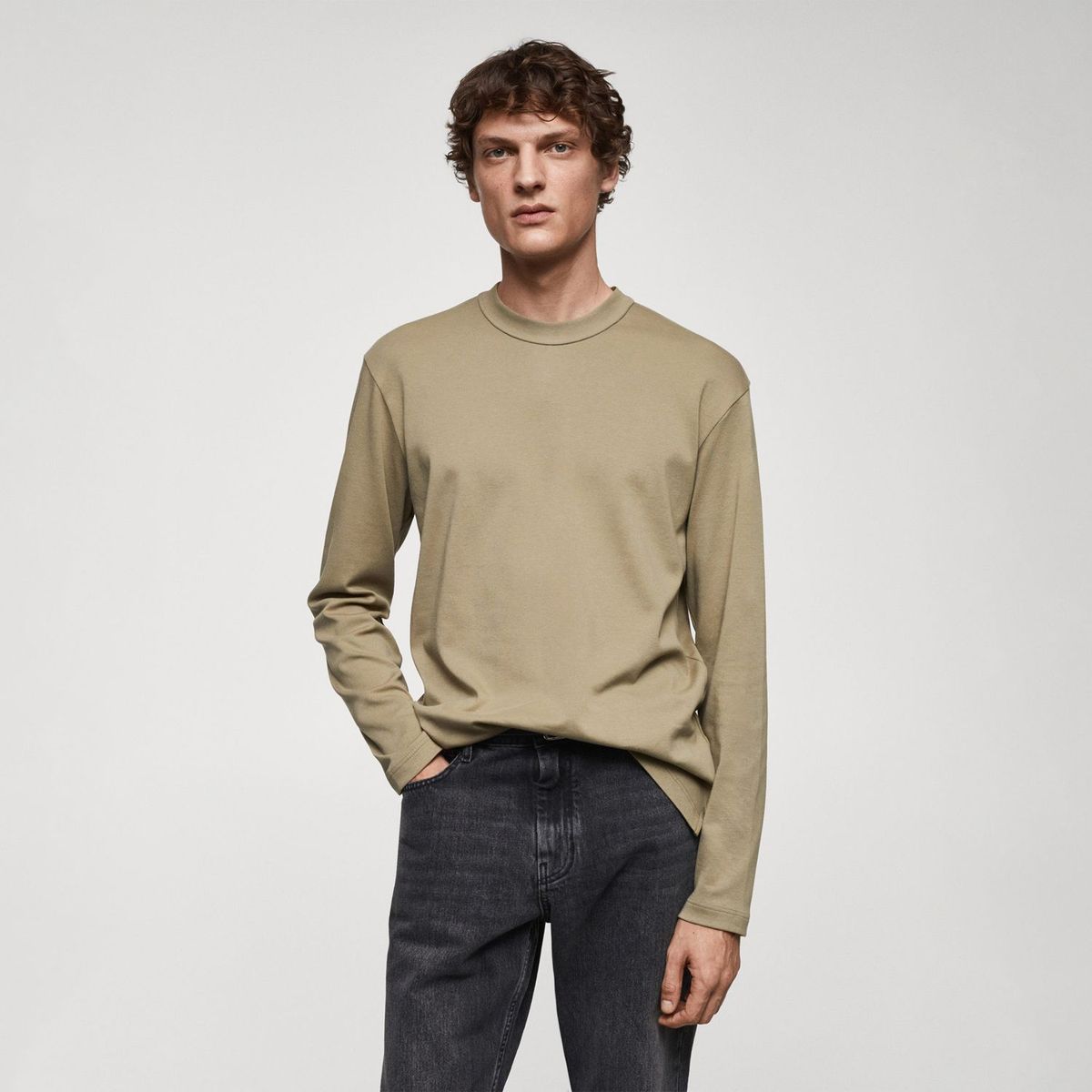 MANGO - Polo 100% Algodón Hombre Mango