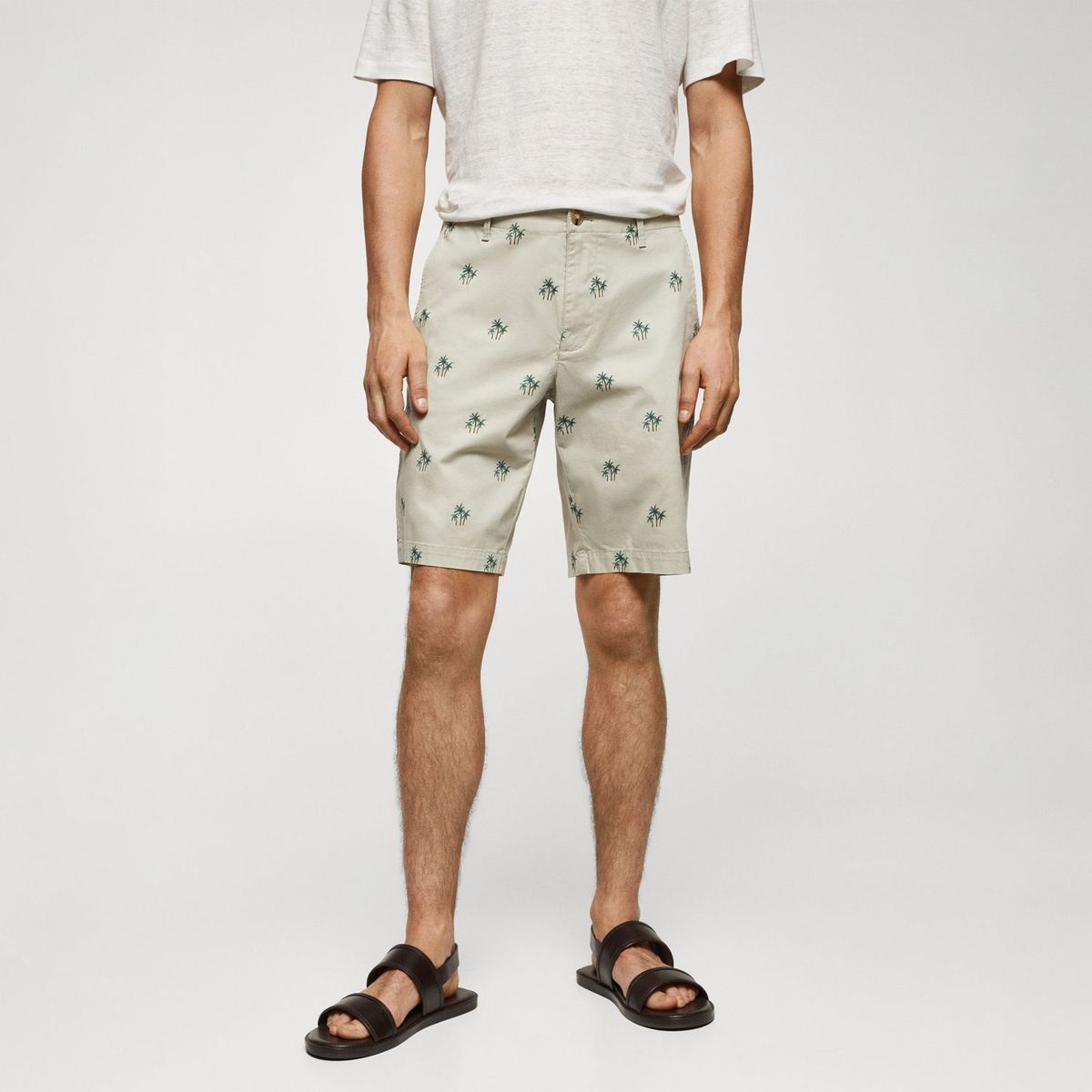 MANGO - Short Algodón Hombre Mango