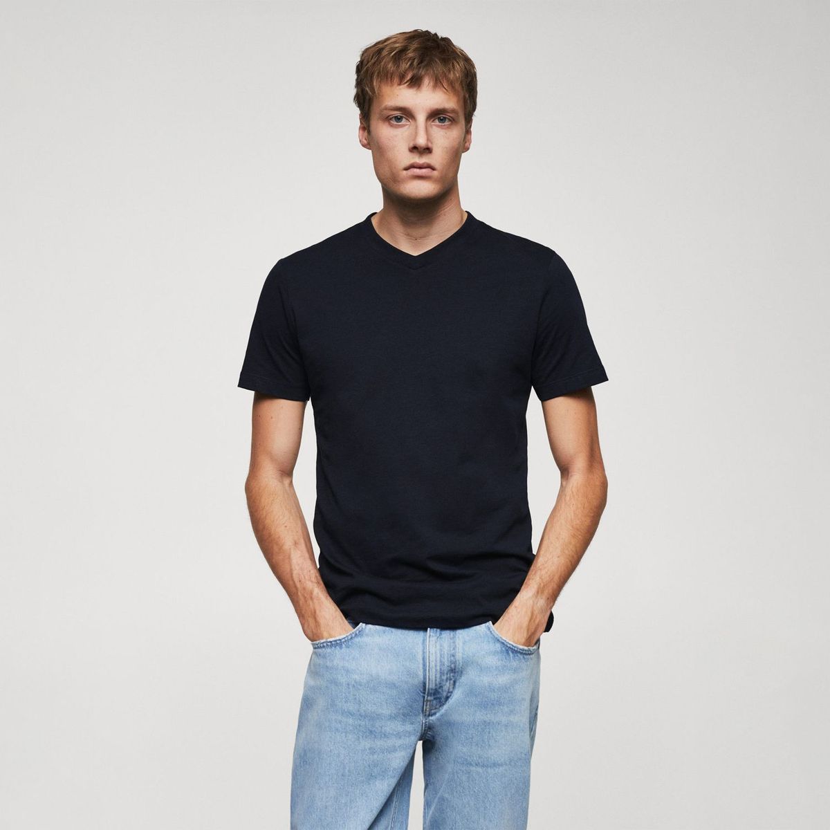 MANGO - Polo 100% Algodón Hombre Mango