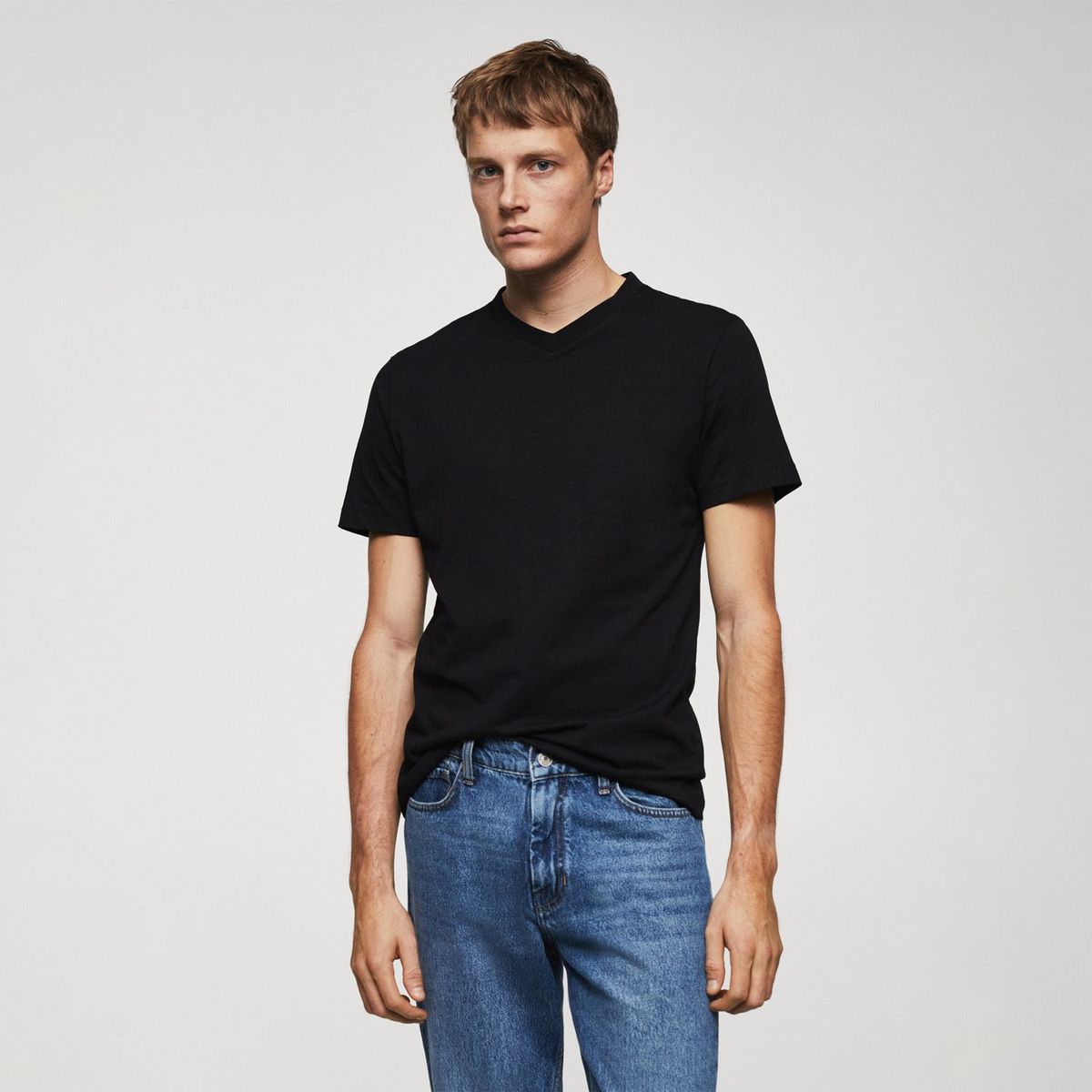 MANGO - Polo 100% Algodón Hombre Mango