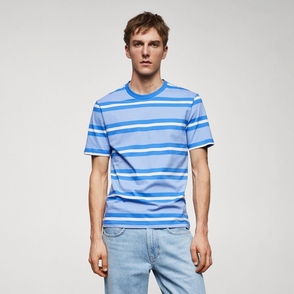 MANGO - Polo 100% Algodón Hombre Mango