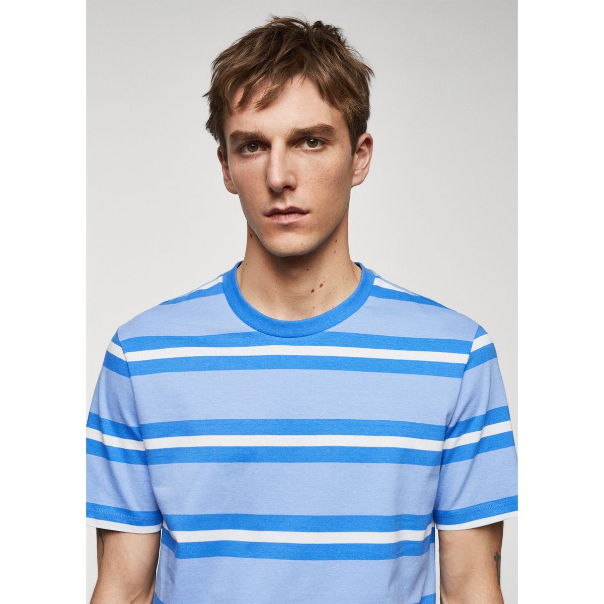 MANGO - Polo 100% Algodón Hombre Mango