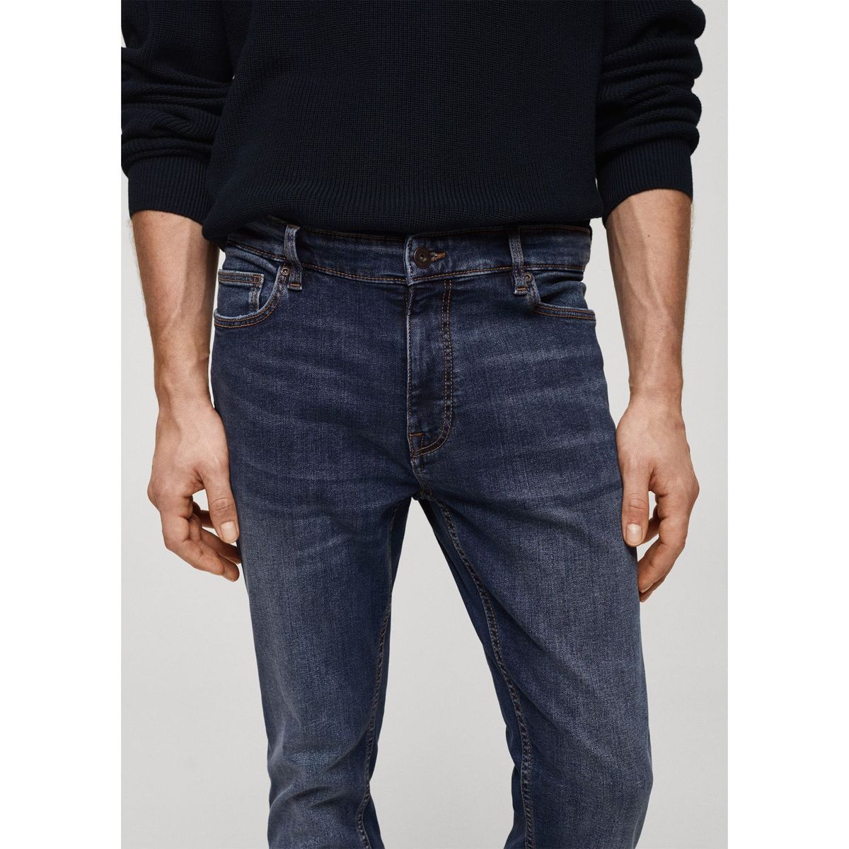 MANGO - Jean Algodón Hombre Mango