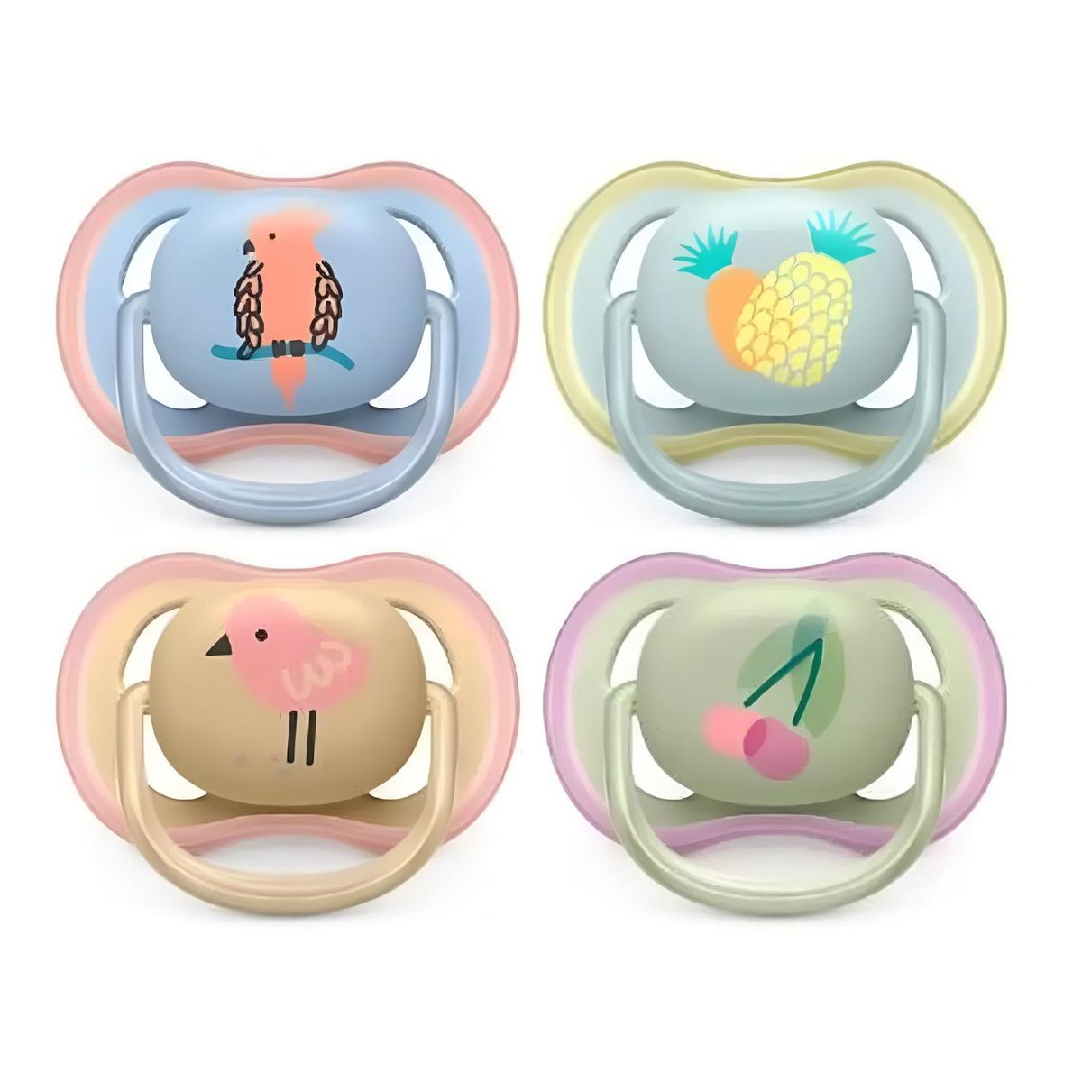 AVENT - Pack X2 Chupon Ultra Air 0-6M Avent