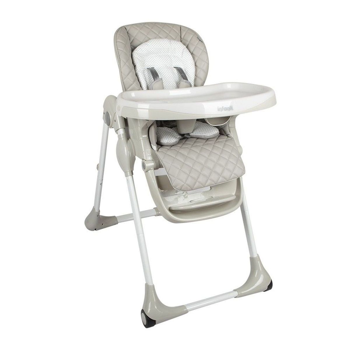 INFANTI - Silla De Comer Bebé Happy Mealpro Gris Infanti
