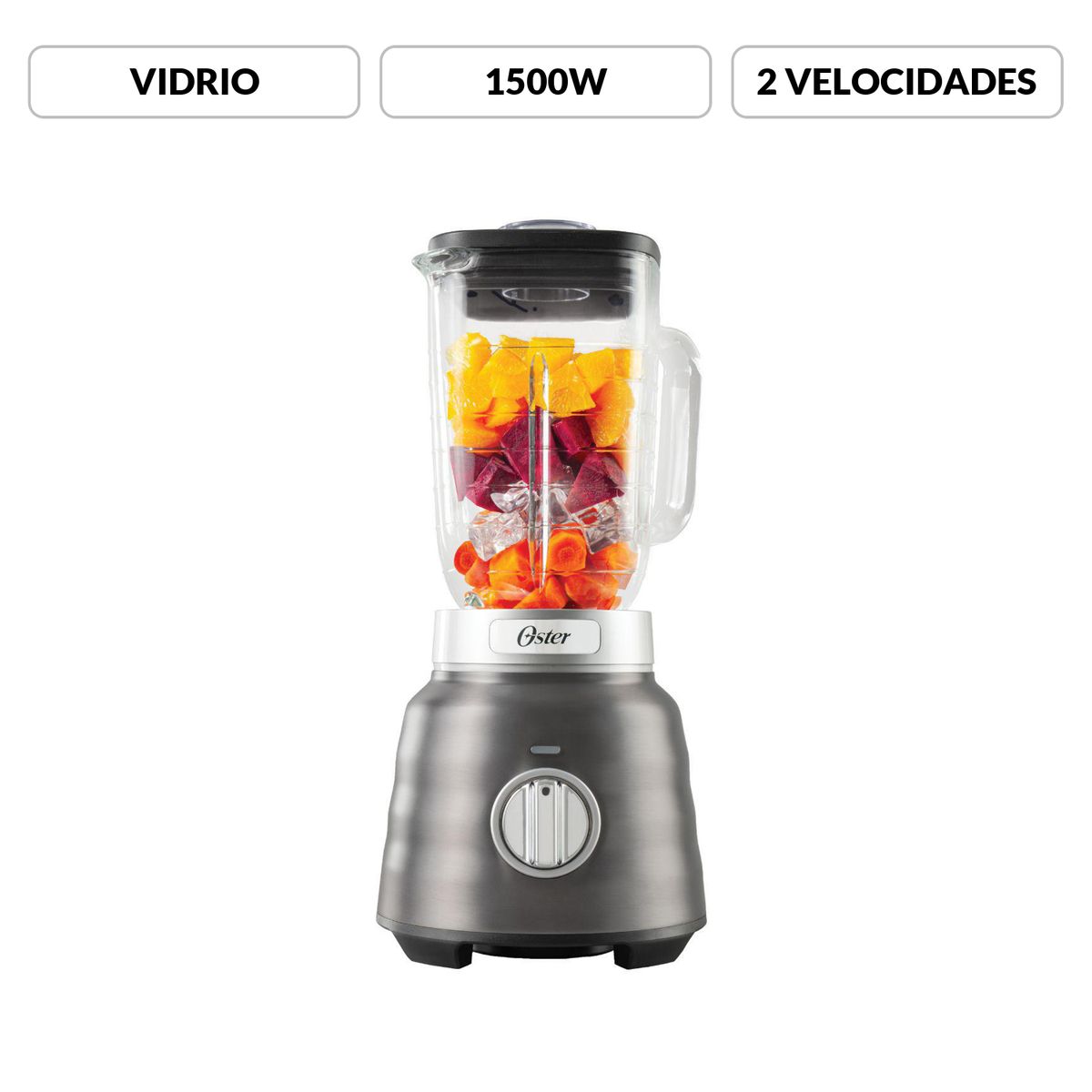 OSTER - Licuadora Osterizer Max 1500W Motor Reversible