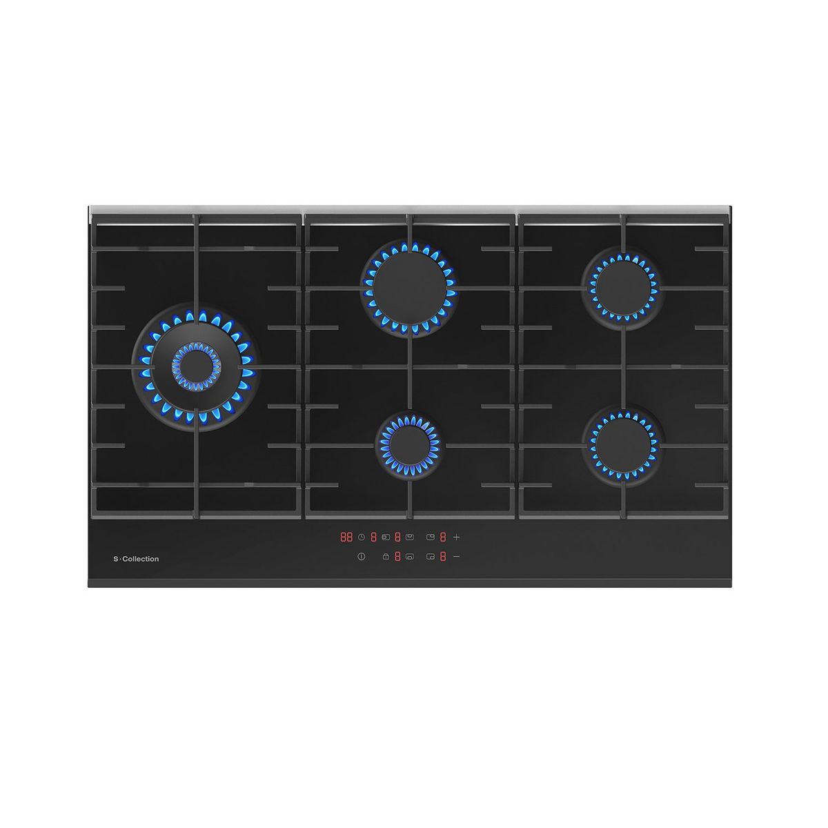 SOLE - Encimera S-collection Vidrio Full Touch Gas 90cm