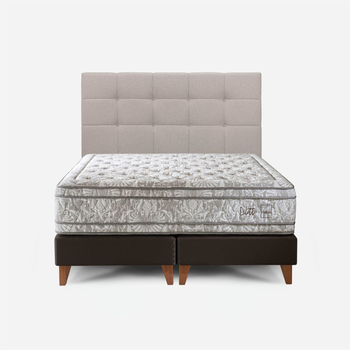 ROSEN - Dormitorio Europeo Diletto Issey Niebla Queen