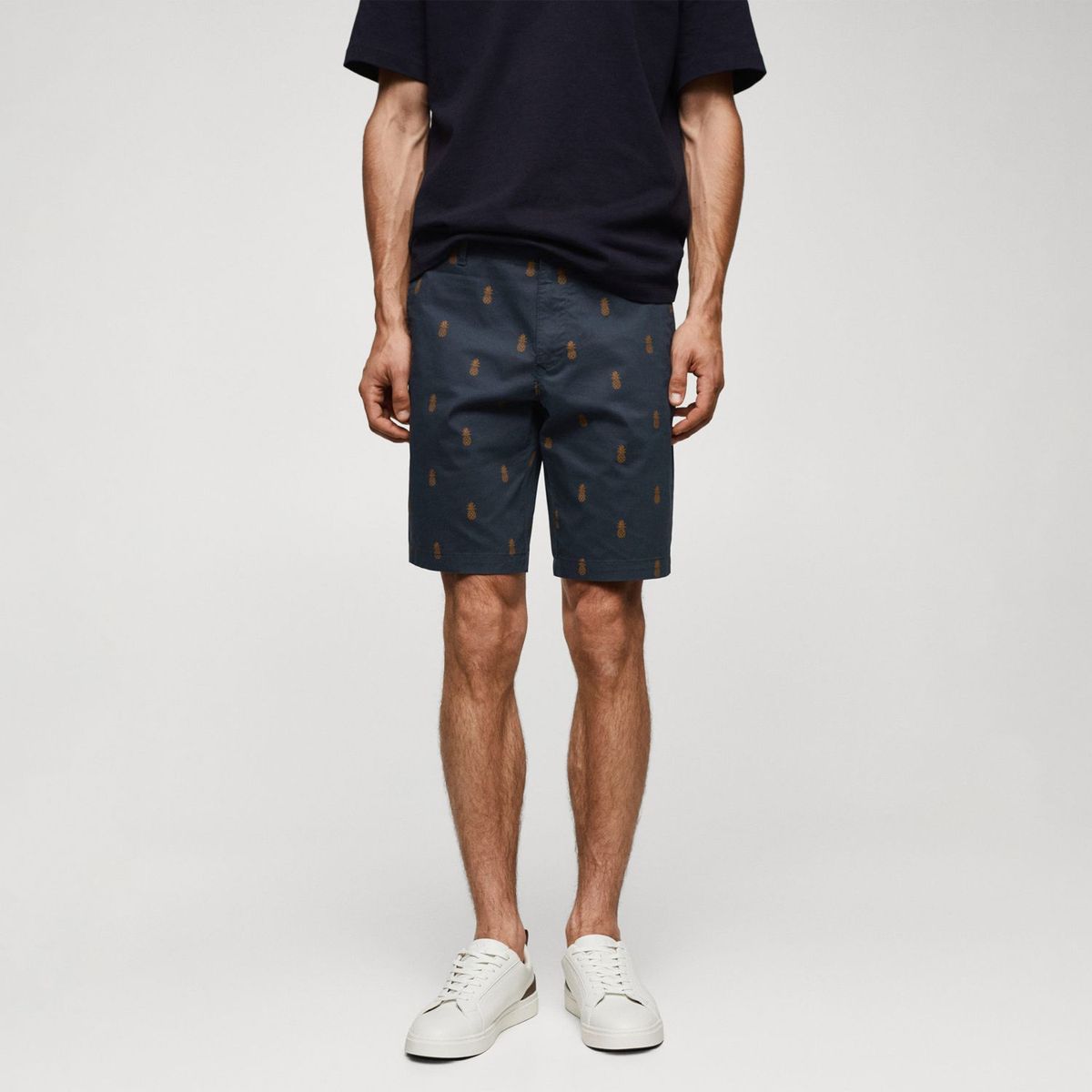 MANGO - Short Algodón Hombre Mango