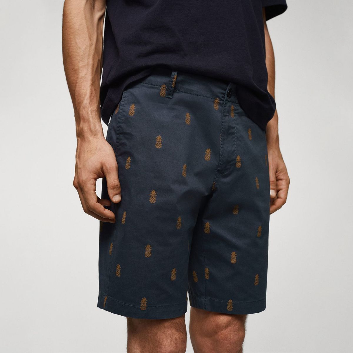 MANGO - Short Algodón Hombre Mango